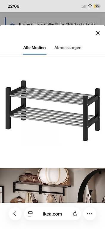 Scaffali: Ikea Schuhgestell – Usato da Bettlach venduto da bus_b68s