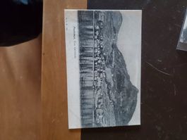 Sehr alte Karte von Montreux