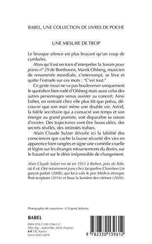 Libri: Une mesure de trop – Usato da Neuchâtel venduto da Dualseele 1