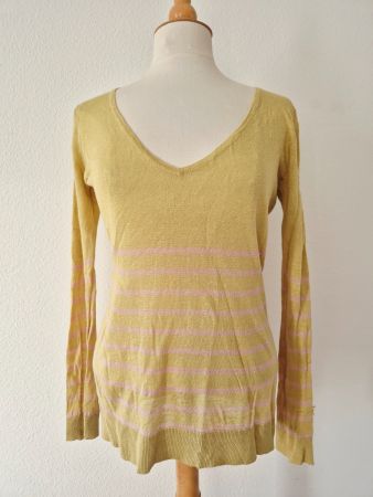 DAY BIRGER ET MIKKELSEN PULLOVER PULLI SHIRT XS S LEINEN TOP