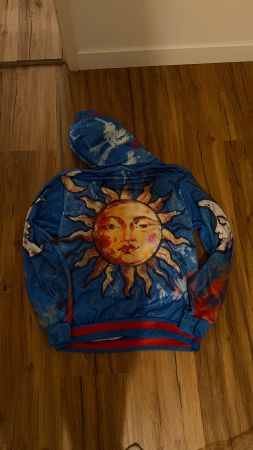 Coole Kapuzenpulli mit Sonne & Mond Print