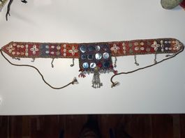 Zwei Indische Antike Boho Banjara Gürtel Hippie Style