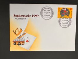 FDC Luxus 1999 Sondermarken Philswiss Spezialcouvert (R317)