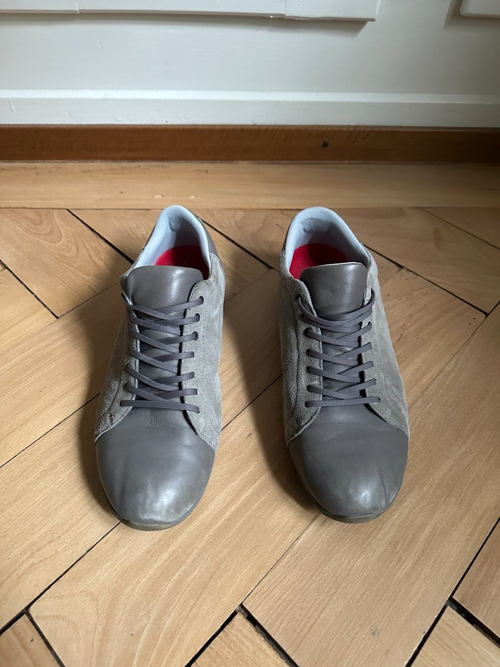 Herrenschuhe: GNL - Leder Sneaker hellgrau 44 – Gebraucht aus Zürich von Diazaio 1