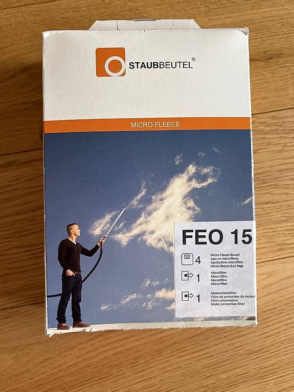 Staubsauger & Zubehör: Staubsaugerbeutel FEO 15 – Neu und originalverpackt aus Sirnach von fzucks