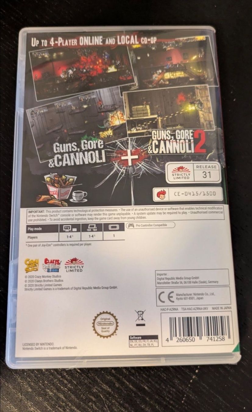 Giochi: Switch: Guns, Gore & Cannoli Capo Dei Capi Edition | SLG – Nuovo (secondo la descrizione) da Hildisrieden venduto da Frentz 6