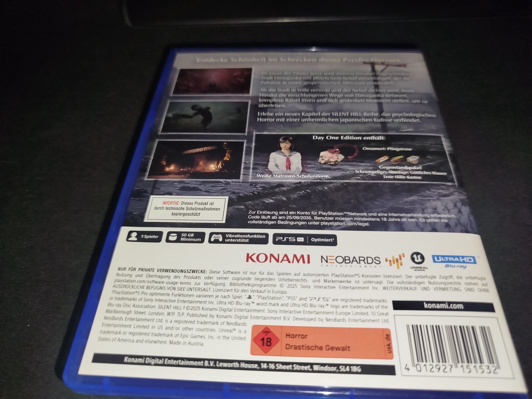 Giochi: Jeu PS5 Silent Hill f Day One Edition – Usato da Aigle venduto da m.13 1