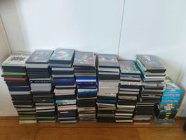 Lot de DVD, environ 300 pièces.