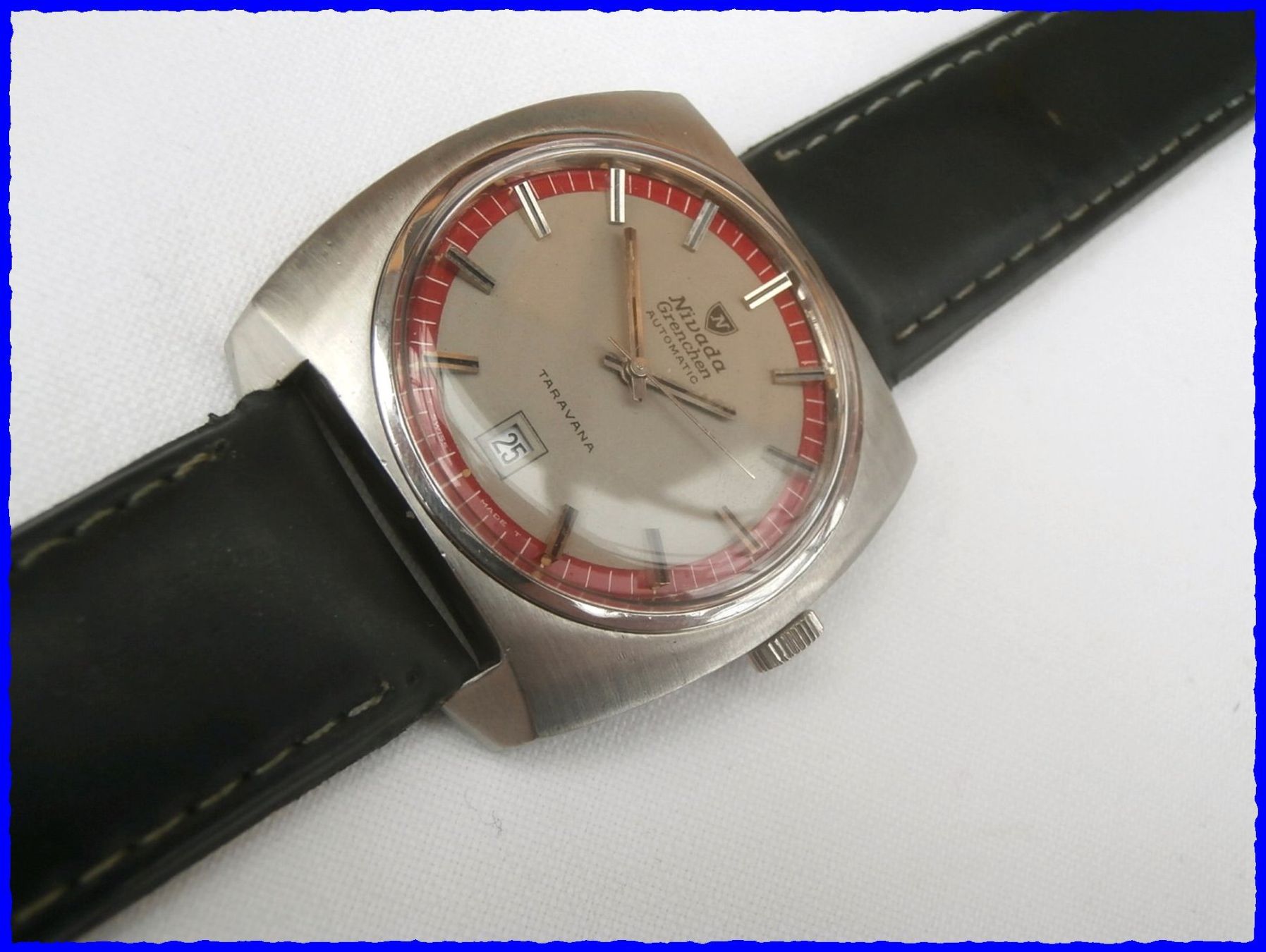 Nivada Orologi: NIVADA Grenchen Taravana Automatic - Top Zustand! – Usato da Worblaufen venduto da Re_mo81