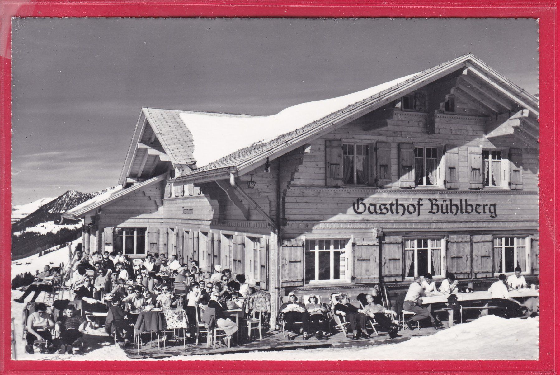 Cartoline postali: LENK IM SIMMENTAL, BERGHAUS BÜHLBERG – Usato da Oberrieden venduto da Gebirgsstelze