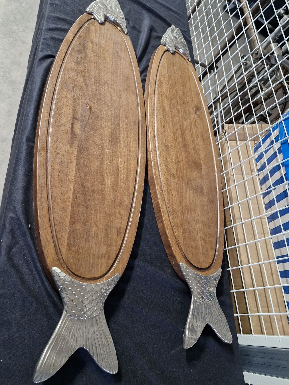 Piatti di portata: 2 gr. Spezielle Servierplatten – Usato da Zürich venduto da Aisha8 1