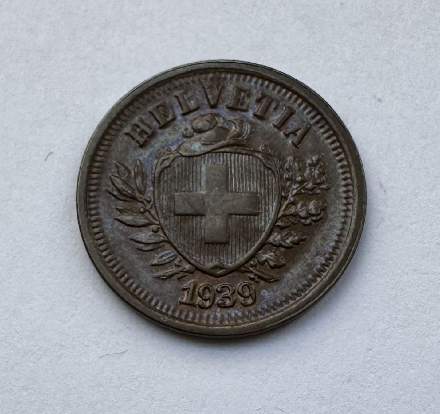 Alle Münzen: 1939 1 Rappen unz – Neu (gemäss Beschreibung) aus Kirchberg SG von Zenhad69