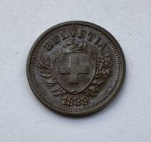 1939 1 Rappen unz