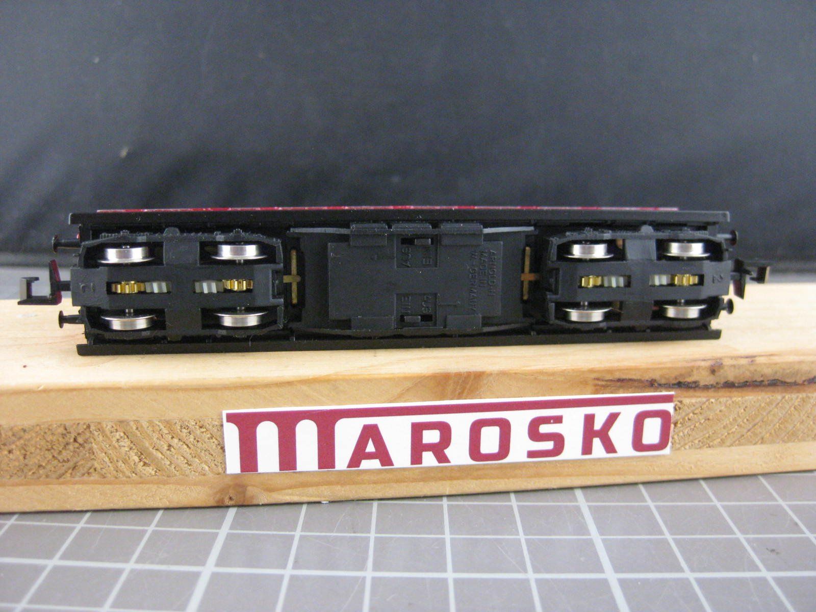 Arnold Modellini di ferrovie: Arnold 2935 DR Triebwagen rot, mit OVP, . – Usato da Malters venduto da Marosko 3