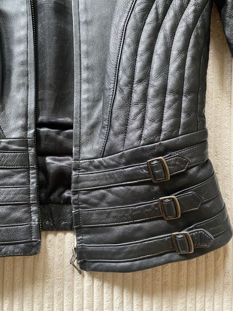 Guess Giacche: Guess Echt Lederjacke Leather Jacket Schwarz Veste XS – Nuovo (secondo la descrizione) da Langnau am Albis venduto da cynthia.jolene 1