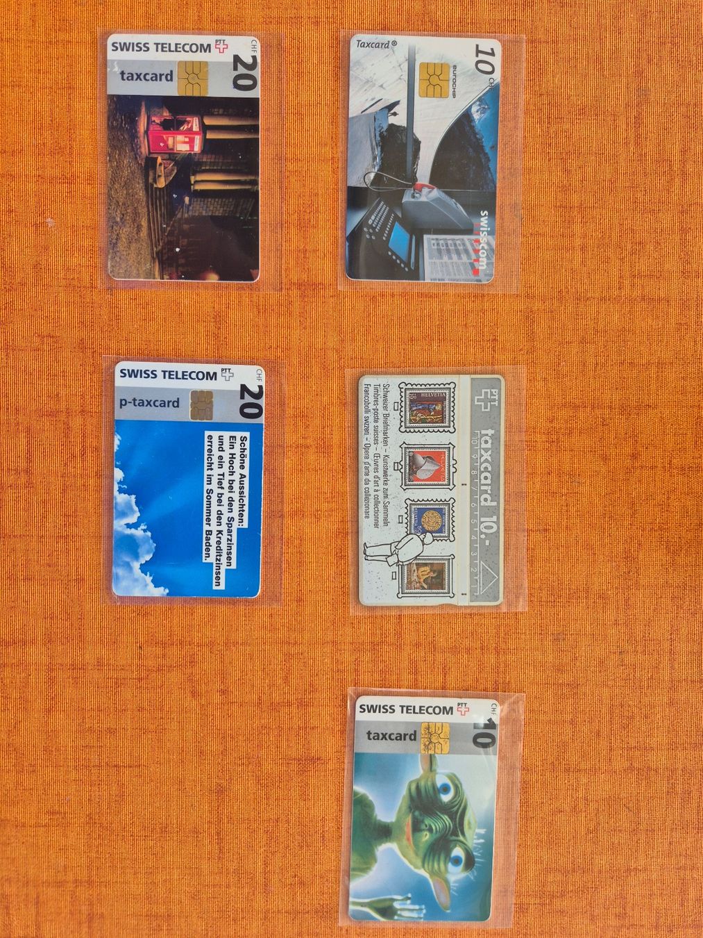 Cartes de téléphone: Verschiedene Taxcards – D'occasion à Würenlos par sul_cm8q