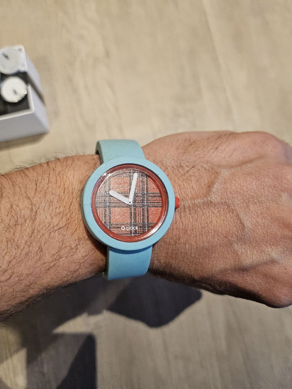 Orologi: Montre O Clock avec 7 cadrans interchangeables – Usato da Les Evouettes venduto da Studio-Design-29 2