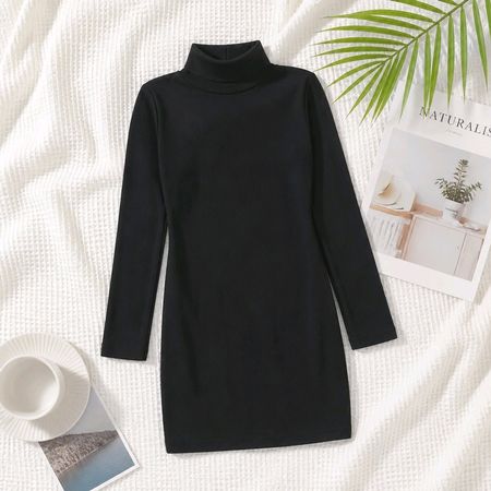 schlichtes, aber elegantes Kleid ZARA WOMAN Gr. XS schwarz