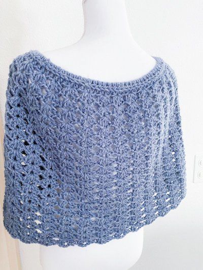 Lana: Gehäkelte Schulterwärmer mit lurex – Nuovo (secondo la descrizione) da Carabbia venduto da katiamandelli