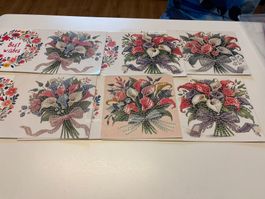Diamant Paiting Karten Blumen 🌺