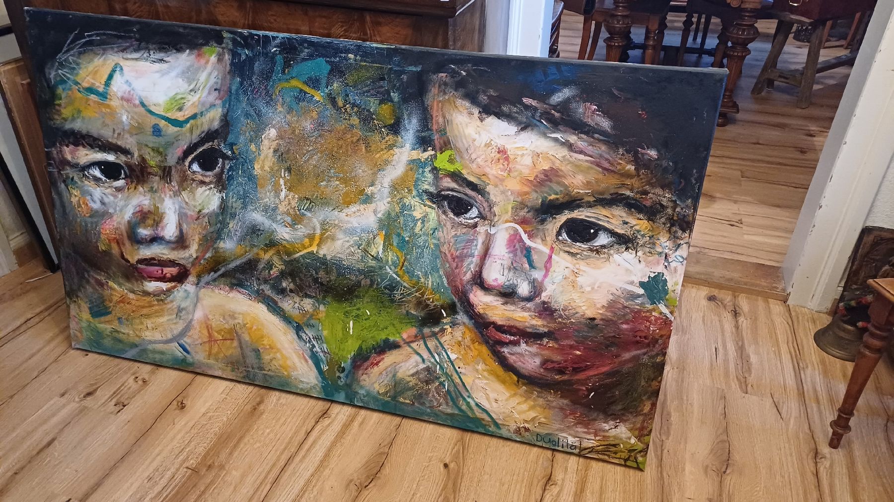 Tableaux: Schönes Bild Handbemahlt – D'occasion à Flawil par Naphtali