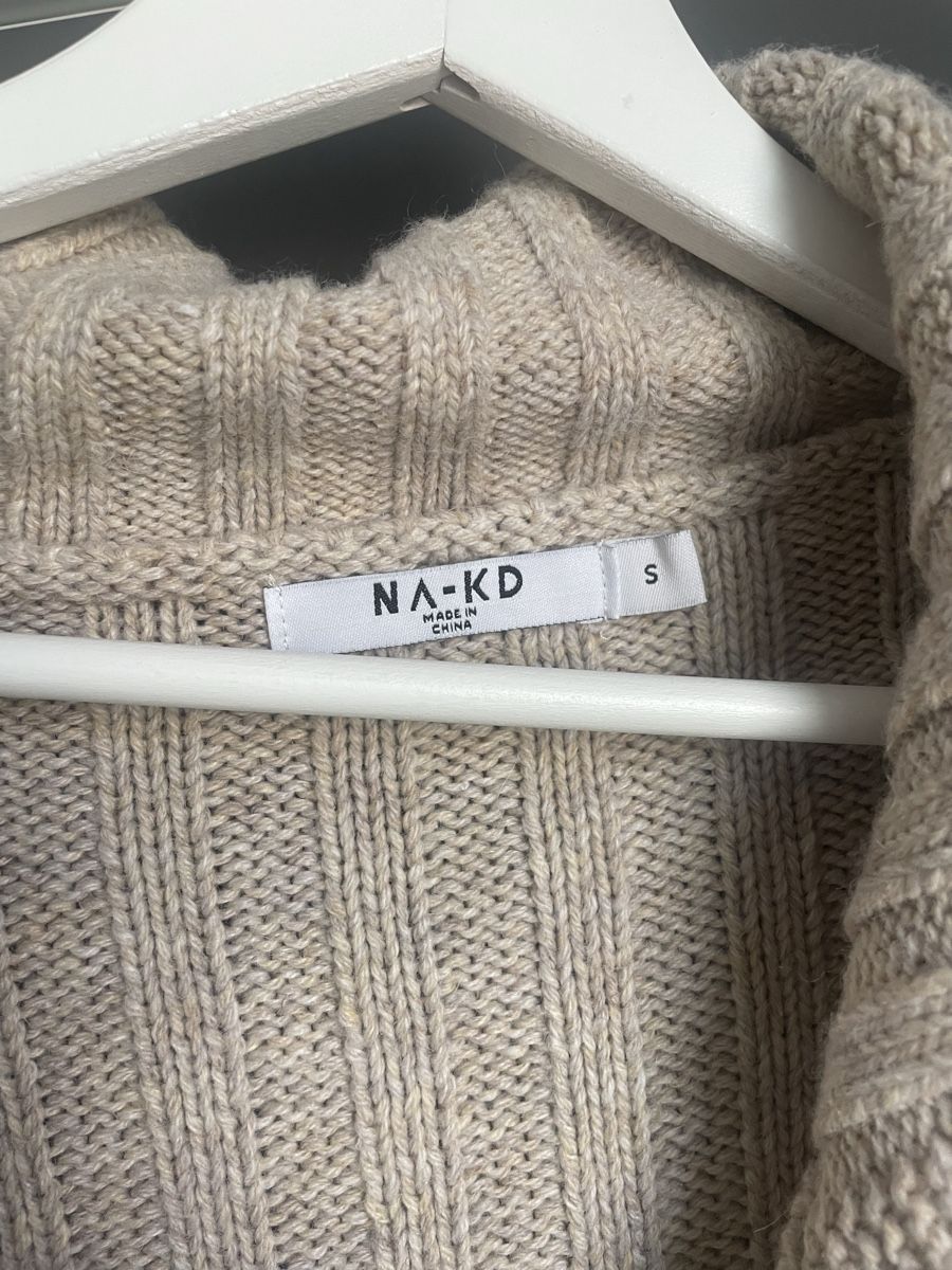 Na-kd Giacche: Strickjacke NA-KD Beige Gr. S  – Nuovo (secondo la descrizione) da Interlaken venduto da sa.manta 1