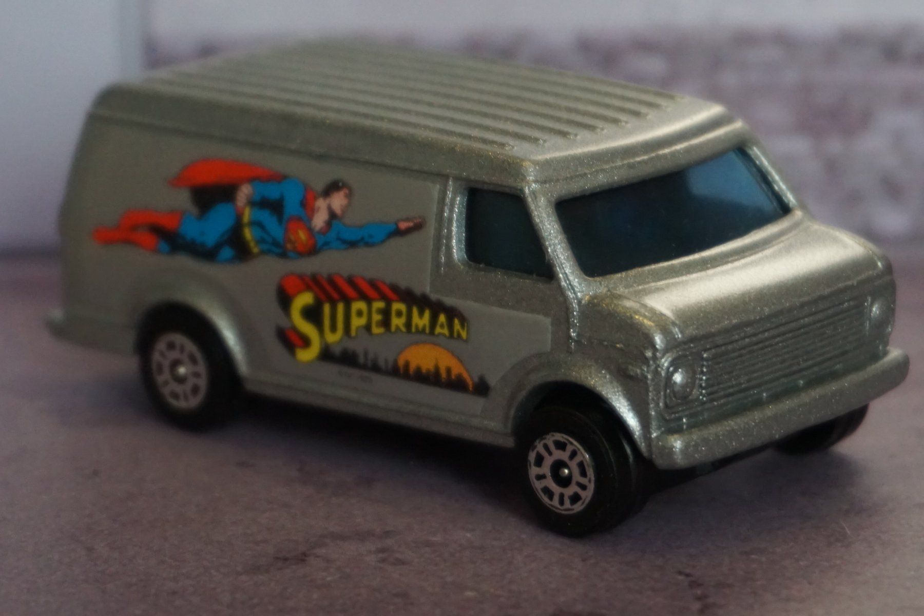 Corgi Toys Modellini d'auto: Corgi Chevy Van Superman ALT TOP !!!!!!!!!!!!!!!!!! – Usato da Reiden venduto da Doppeldecker69