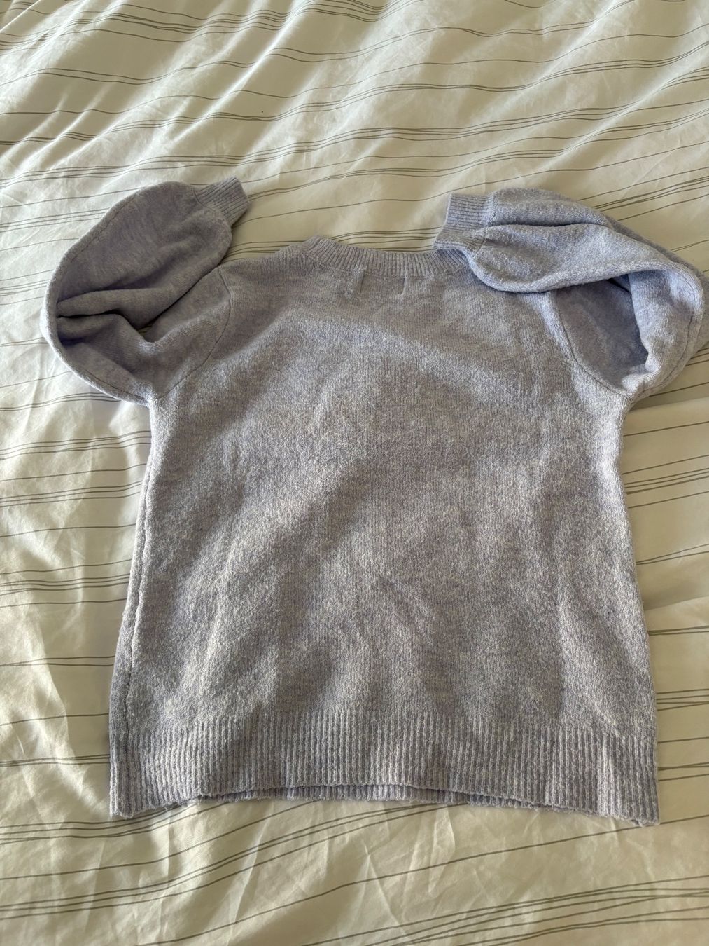 Maglioni & Felpe: Pieces Strickpullover Lila Ballonärmel Grösse M Top! – Usato da Tagelswangen venduto da Laurastern1 2