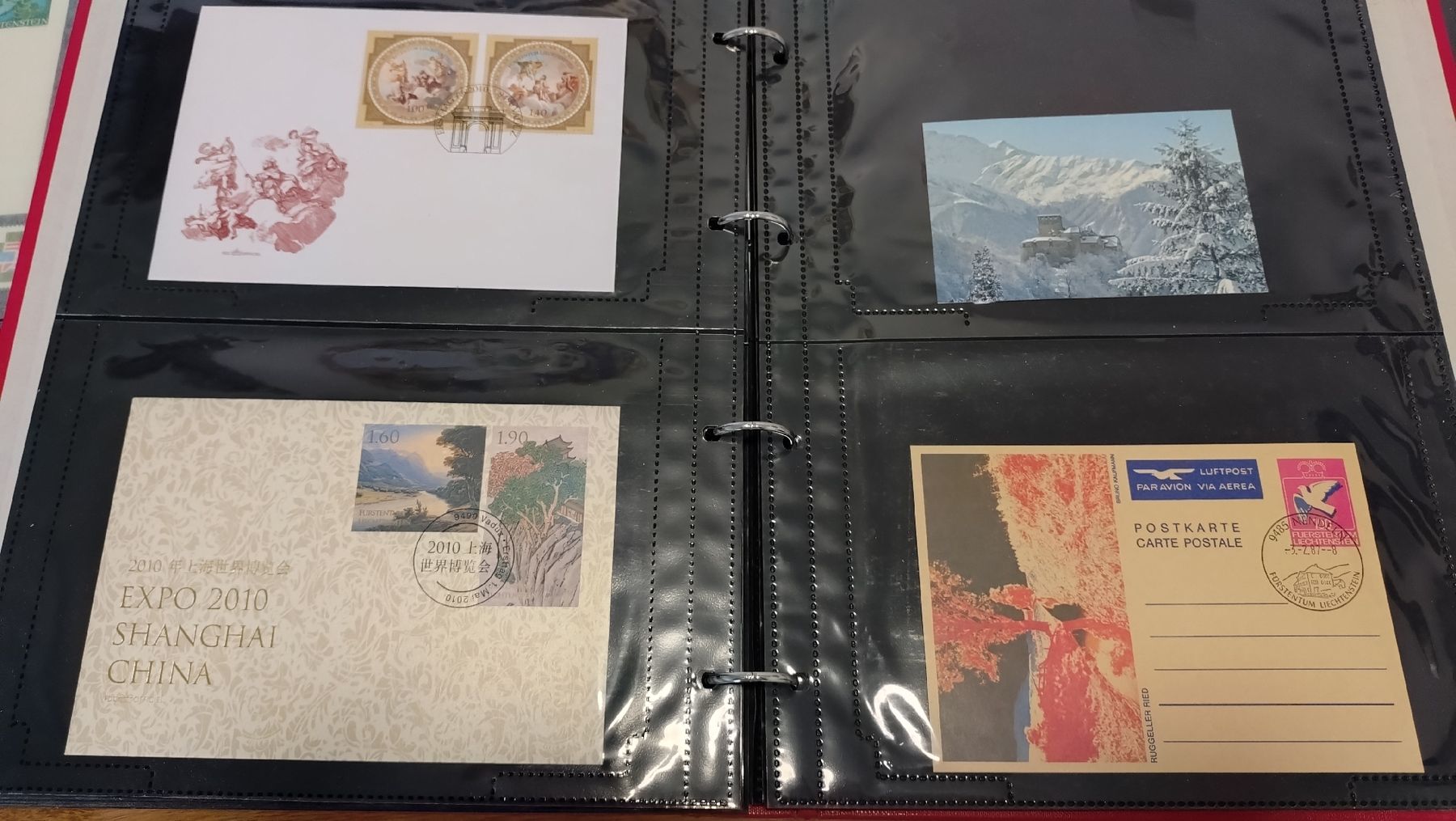 Tutti i francobolli: Fürstentum Liechtenstein Sammlung SBK 1300.-Fr – Usato da Tägerschen venduto da cupra81 7