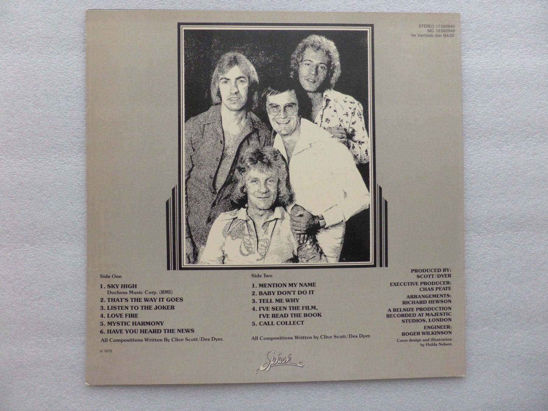 Dischi in vinile: VINYL  LP  JIGSAW – Usato da Küssnacht am Rigi venduto da Sunnestrahl 1