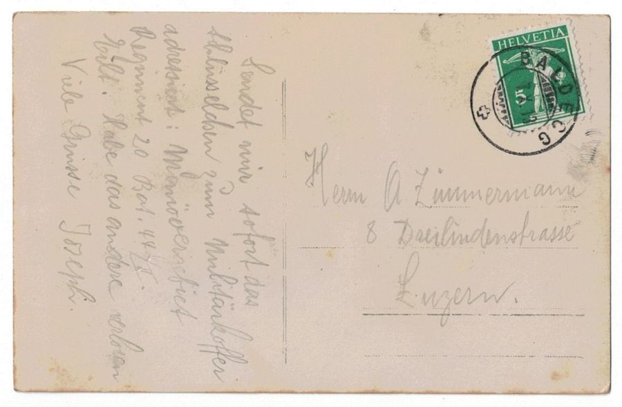 Cartoline postali: Soldaten machen Rast, datiert 1910, Bataillon 41 – Usato da Frauenfeld venduto da POML 1