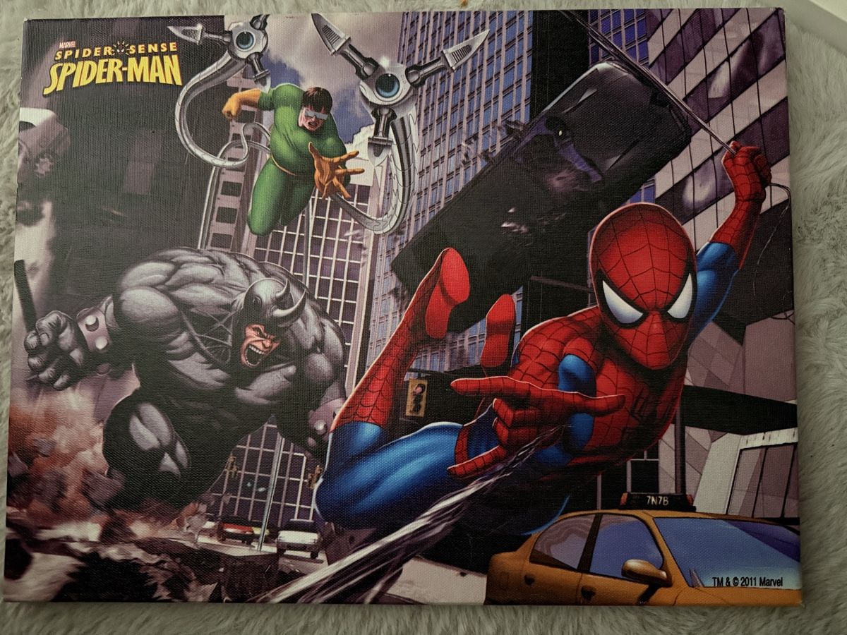 Tutte le decorazioni: Spider-Man kinder Canvas Wall Art - Marvel! – Nuovo (secondo la descrizione) da Binningen venduto da strogrules