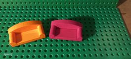 Lot de 3 canapés Lego