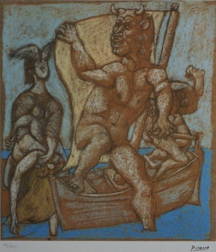 Foto & Immagini: PABLO PICASSO    HANDNUMMERIERT  DRUCKSIGNIERT – Usato da Gersau venduto da grafik-kunst 1