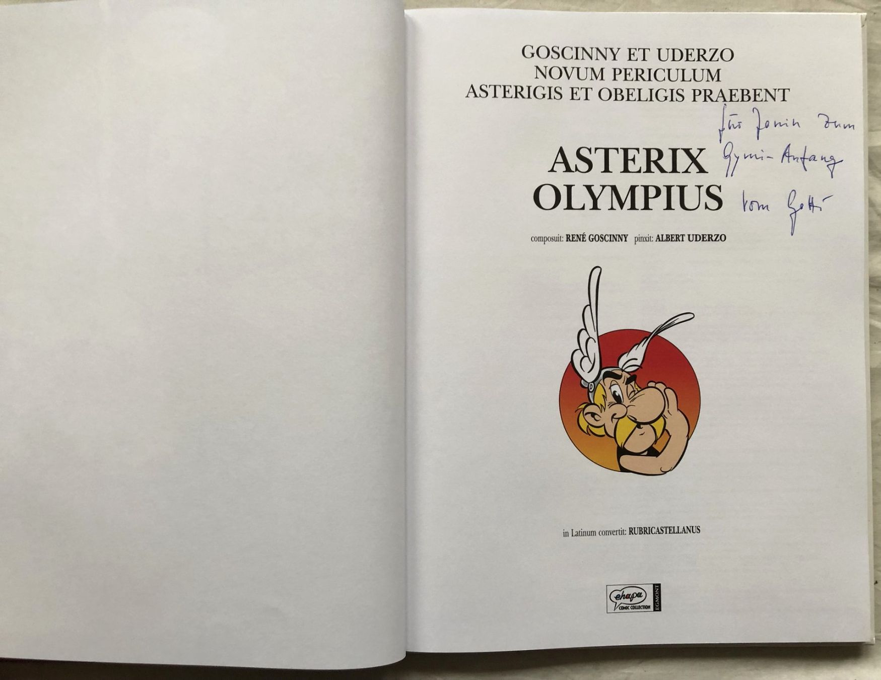 Fumetti: ASTERIX - Latein - Band 5 - ASTERIX OLYMPIUS - Hardcover – Usato da Schaffhausen venduto da durruti 1