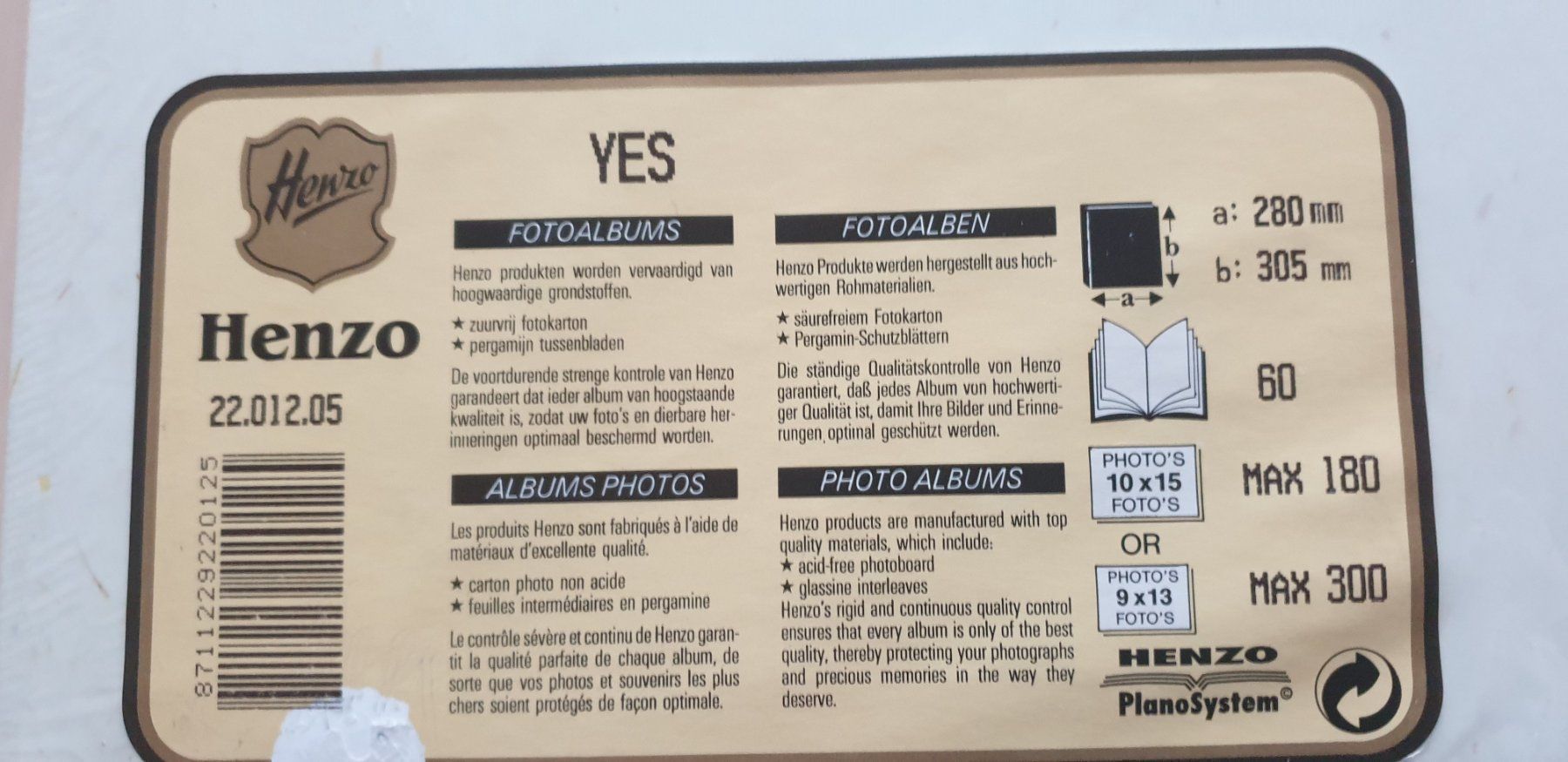 Alben: Album de photos – Neu und originalverpackt aus Delémont von 4train4 1