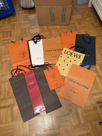 Lot sac de luxe Vuitton , Hermès , Gucci , Cartier