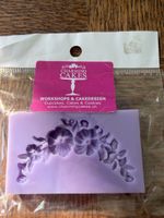 Silikonform Blumenornament