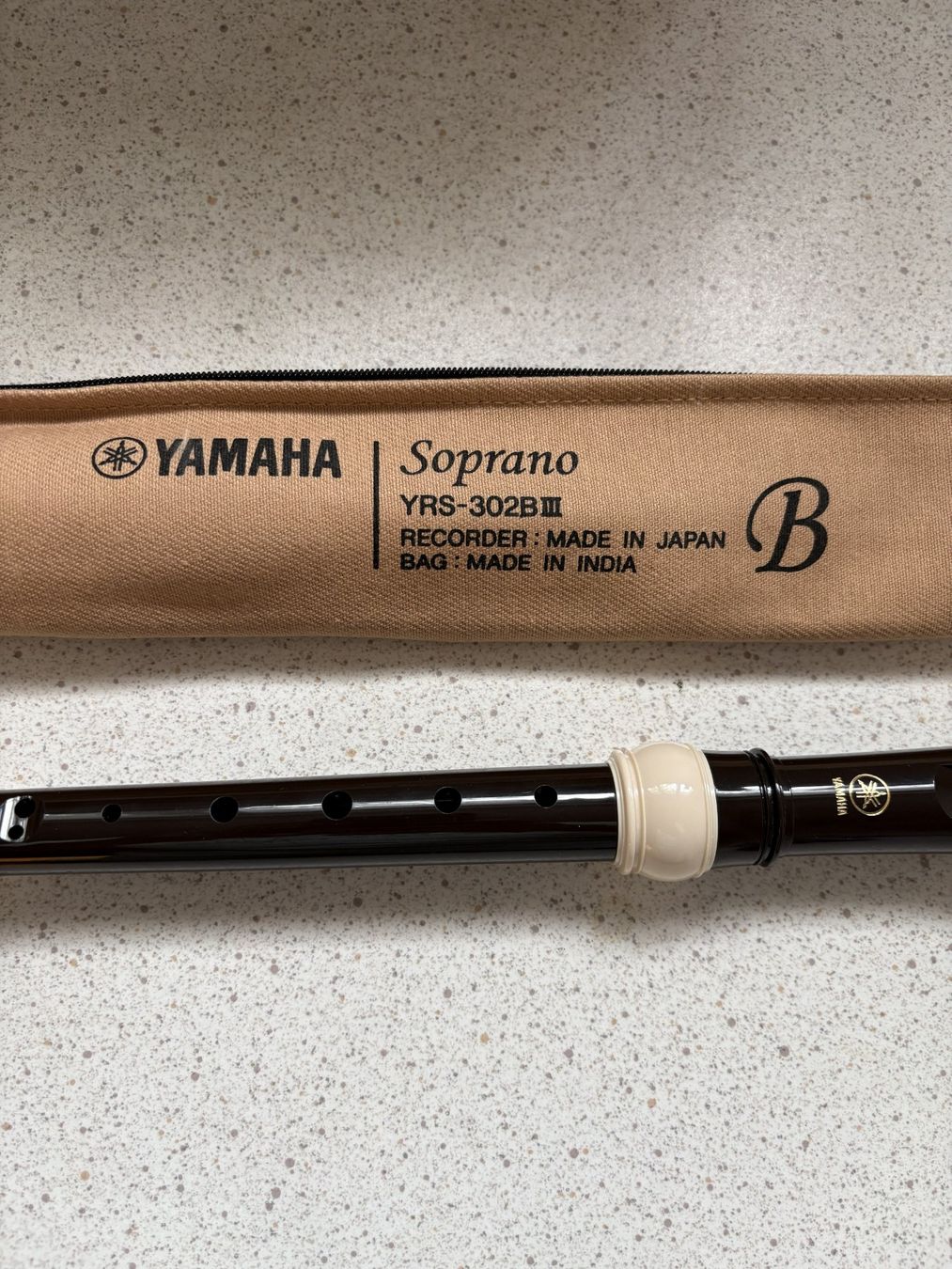 Instruments de musique: Yamaha YRS-302 BIII Sopranblockflöte – D'occasion à Muttenz par adeller