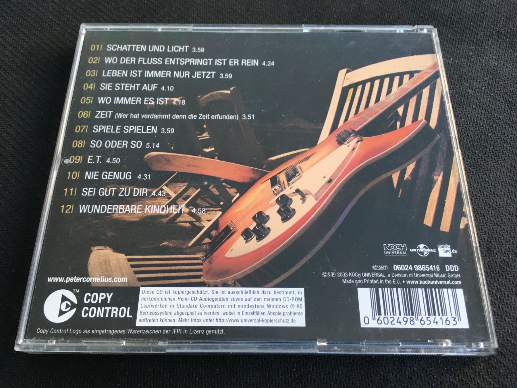 CD: Peter Cornelius - Schatten und licht -CD- – Usato da St.Gallen venduto da MedienJoe 2