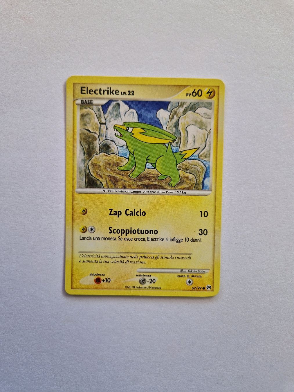 Pokémon Sammelbilder & Trading cards: Electrike - Arceus - IT - Ab 1 – Gebraucht aus Romont FR von raj_sjv9