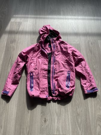 Sagamartha Regenjacke, Grösse 140, Pink/Lila, Top Zustand!