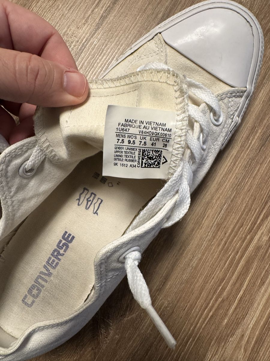 Scarpe da uomo: Converse Chuck Taylor All Star Low – Usato da Wiesendangen venduto da davidep88 1