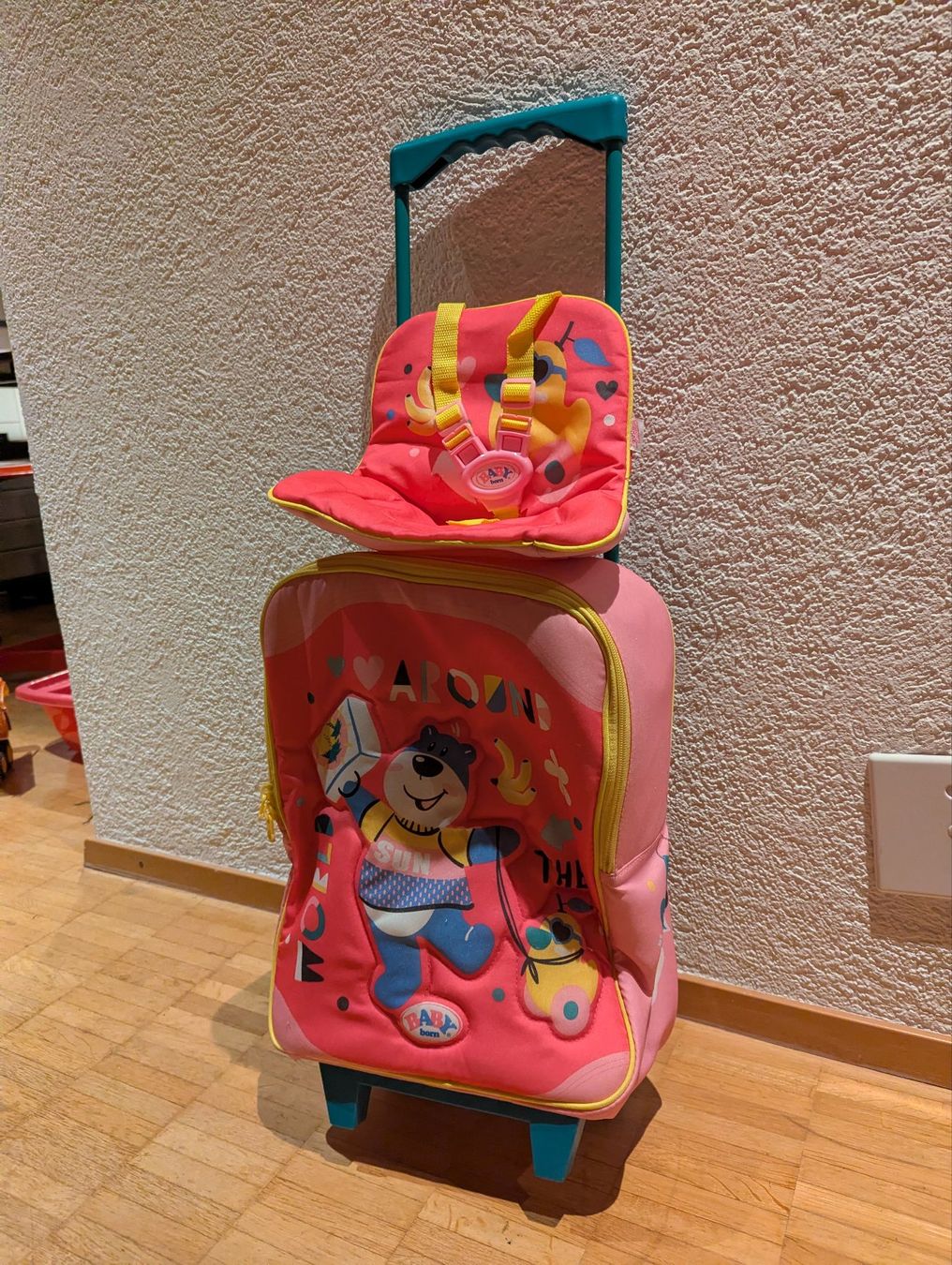 Zapf Creation Giocattoli: Rollkoffer mit Puppensitz Baby Born – Usato da Bonstetten venduto da okaschla