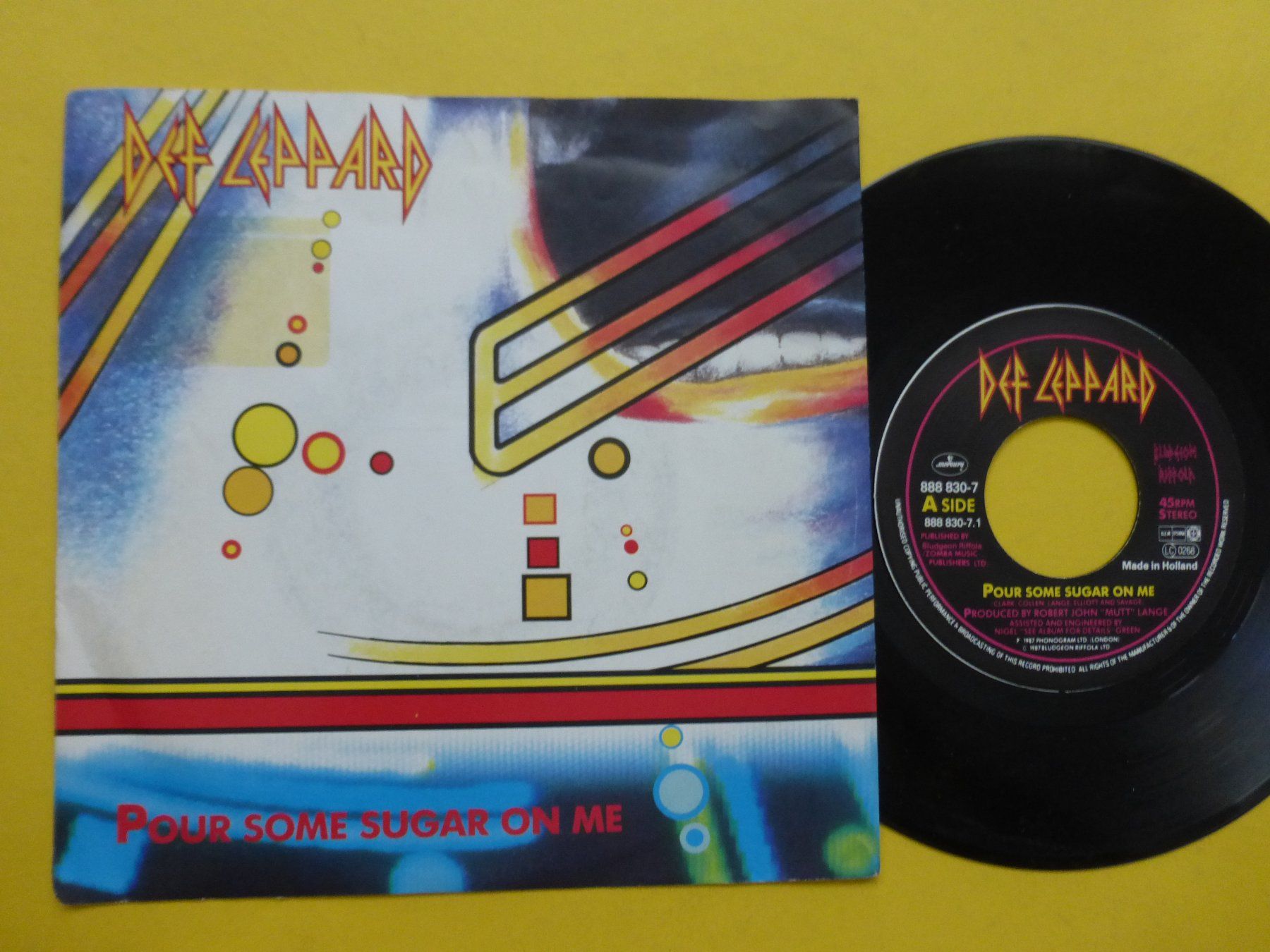Dischi in vinile: Def Leppard – Pour Some Sugar On Me – Usato da Zürich venduto da Swiss57