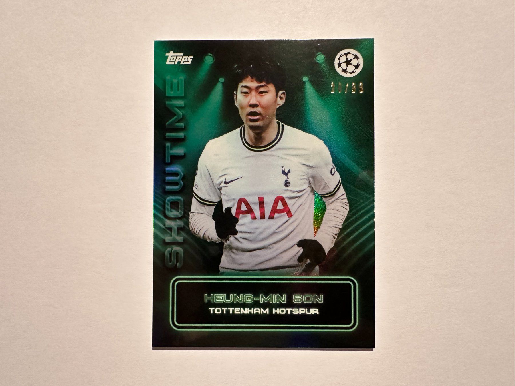 Topps Carte collezionabili: Heung-Min Son 2023 Topps Showtime 20/99 – Usato da Hagendorn venduto da Pokecollectorch 1