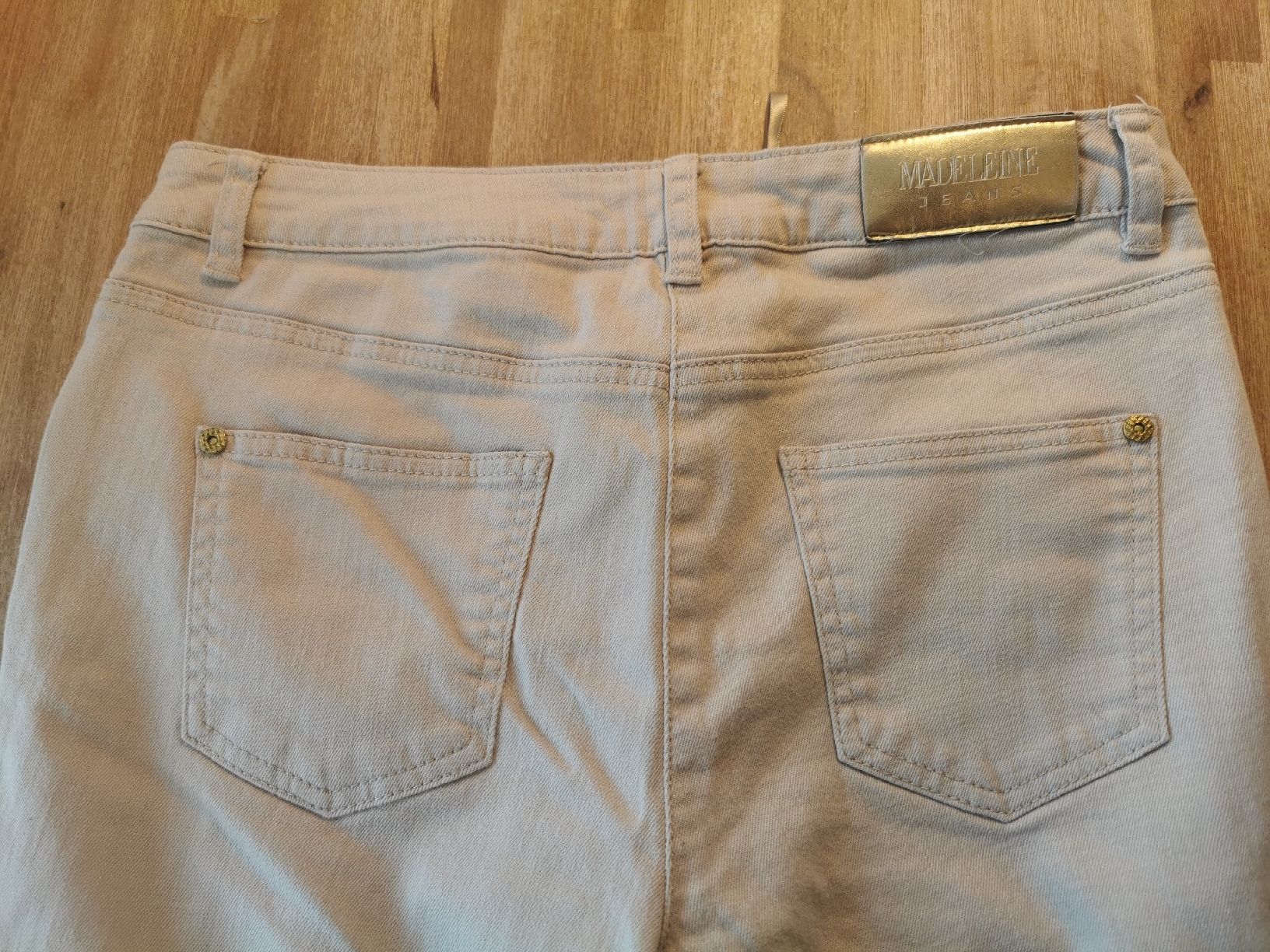 Madeleine Jeans: Jeans in beige von Madeleine Gr. 38 – Neu (gemäss Beschreibung) aus Stettfurt von gutzli_al 2
