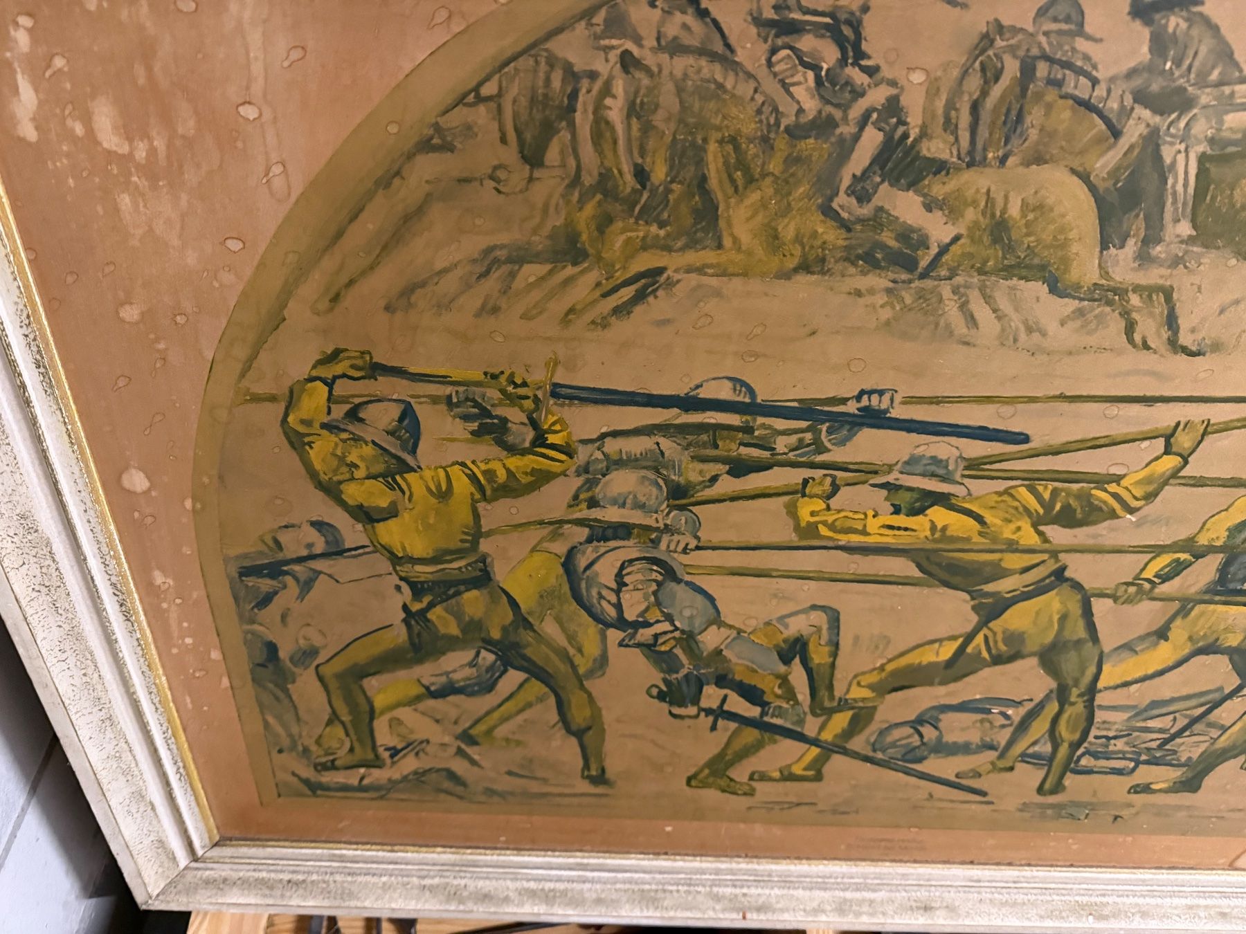 Gemälde: Schlacht bei Murten/Ferdinand Hodler – Defekt aus Ossingen von kimpossibel 2