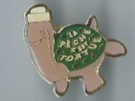 Placchette & Badge: Schildkröte Pin – Usato da Zürich venduto da t24_de