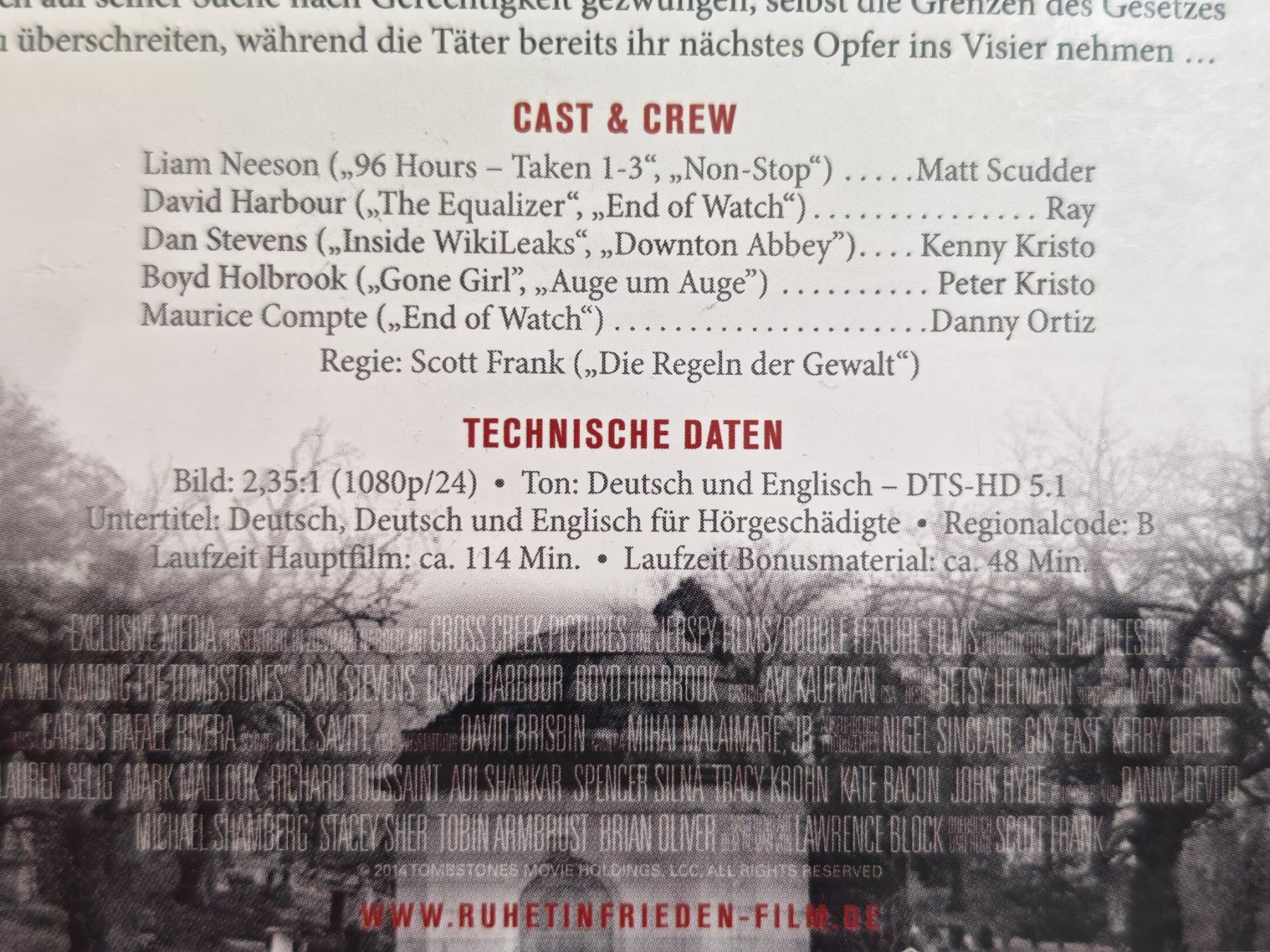 Tutti i DVDs: Ruhet in Frieden – Usato da Liestal venduto da Kratzilla 3